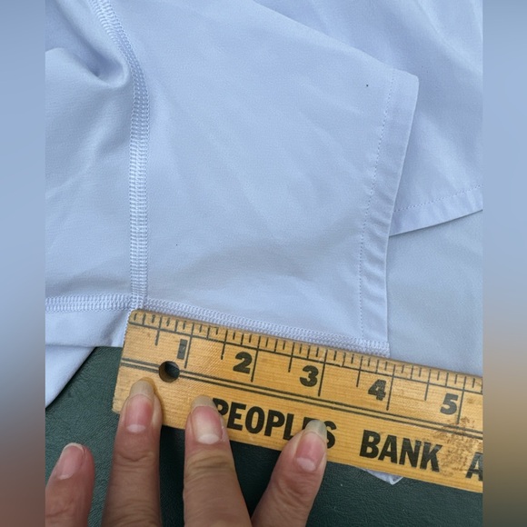 Lululemon Speed Up Short Long 4" Updated Fit In Serene Blue. Size 6 Tall. - Picture 16 of 16